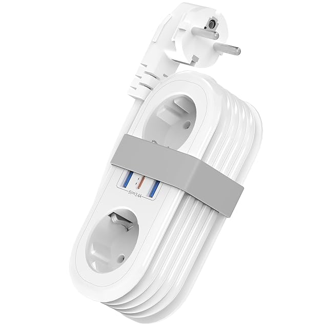 STGAROT Reise-Steckdosenleiste mit USB-C